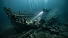 Een 80-jarige duiker vond een schip dat 150 jaar geleden verdween